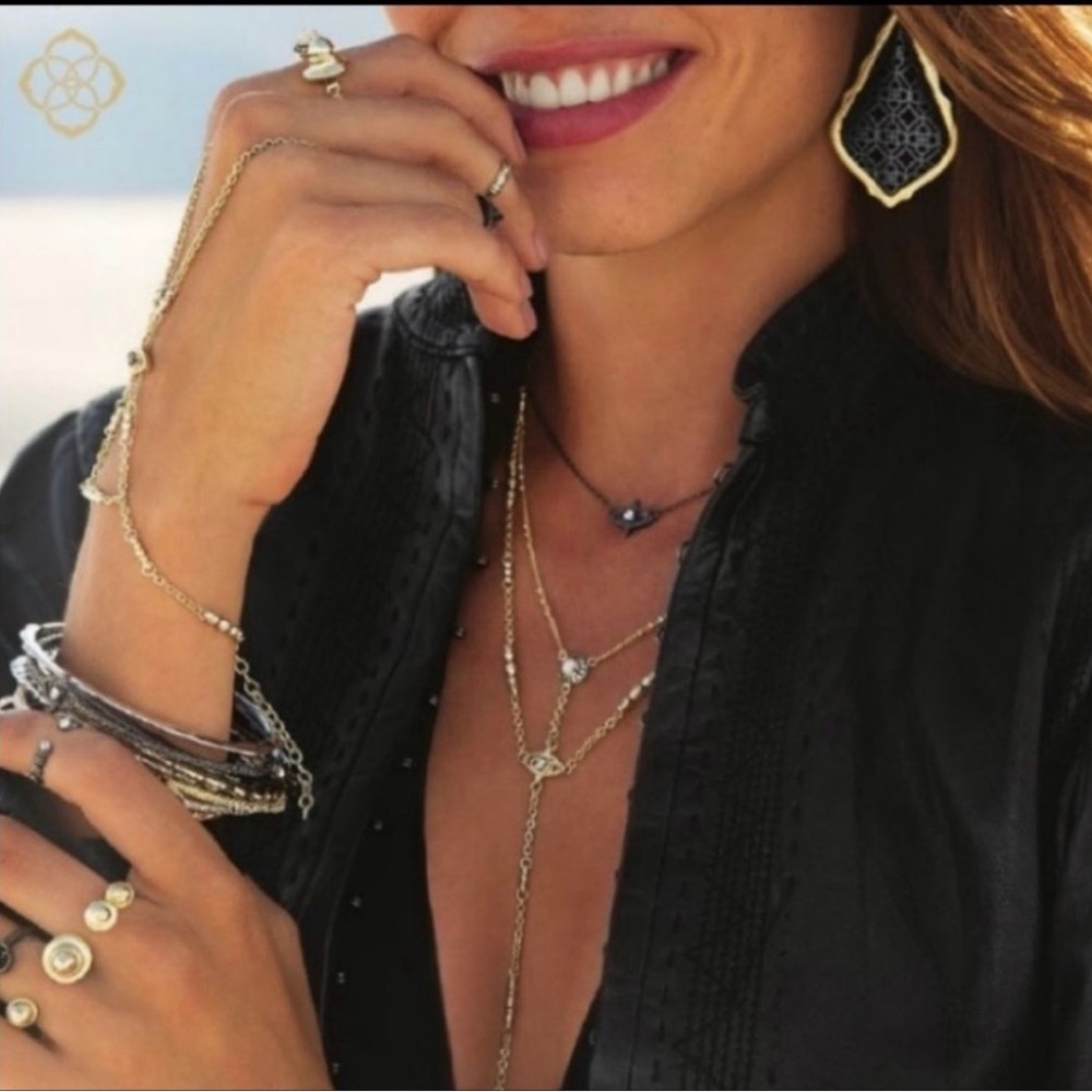 Kendra Scott Evil Eye Lariat necklace